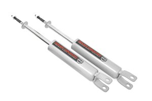 Chevrolet Suburban 1500 Front Shocks - Rough Country - N3 - Metallic Silver - '00-'06